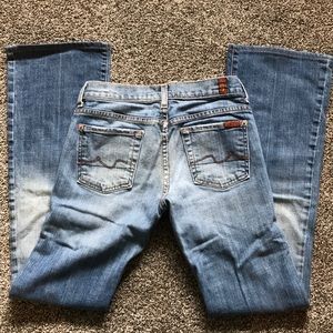 7 For All Mankind Bootcut Jeans Size 25